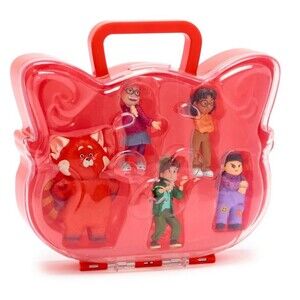 UK/EU Disney‎ Store Pixar  Turning Red Mini Doll Playset Sold Out! Figure